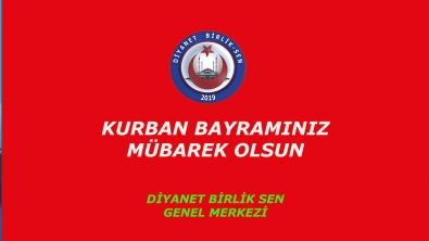 KURBAN BAYRAMINIZ MÜBAREK OLSUN