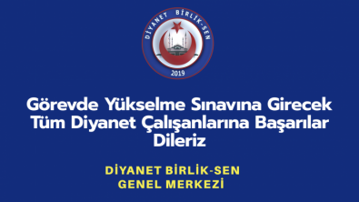 GÖREVDE YÜKSELME SINAVI