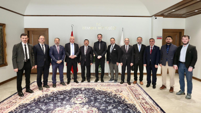 İSTANBUL İL MÜFTÜMÜZ DOÇ. DR. EMRULLAH TUNCEL’E “HAYRILI OLSUN” ZİYARETİ