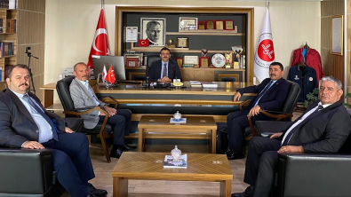 NİZİP İLÇE MÜFTÜSÜ SELAHATTİN ÖZÇELİK'İ ZİYARET