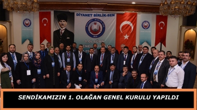 SENDİKAMIZIN 1. OLAĞAN GENEL KURULU GERÇEKLEŞTİRİLDİ