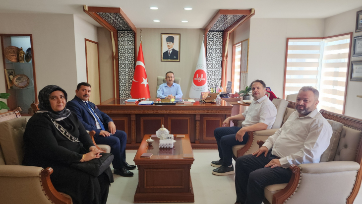 ANTALYA İL MÜFTÜSÜ NAZİF FETHİ YALÇINKAYA'YA ZİYARET