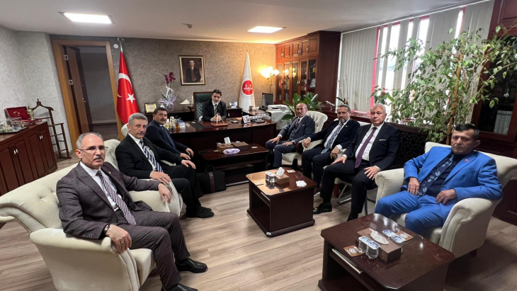 DİYANET BİRLİK SEN’DEN 1. HUKUK MÜŞAVİRİ ERTUĞRUL COŞKUN’A ZİYARET