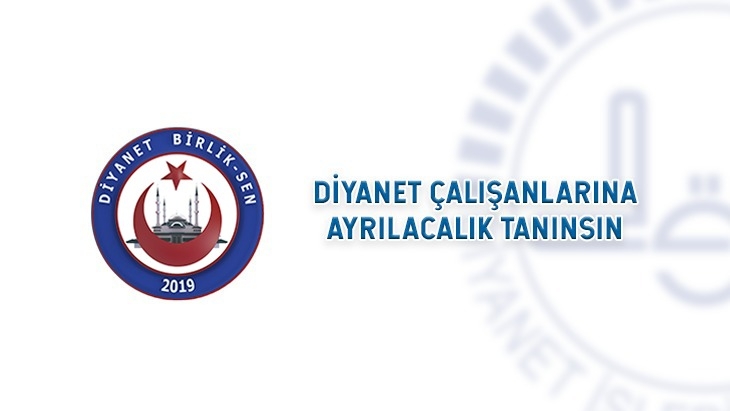 Diyanet Çalışanlarına Ayrıcalık Tanınsın