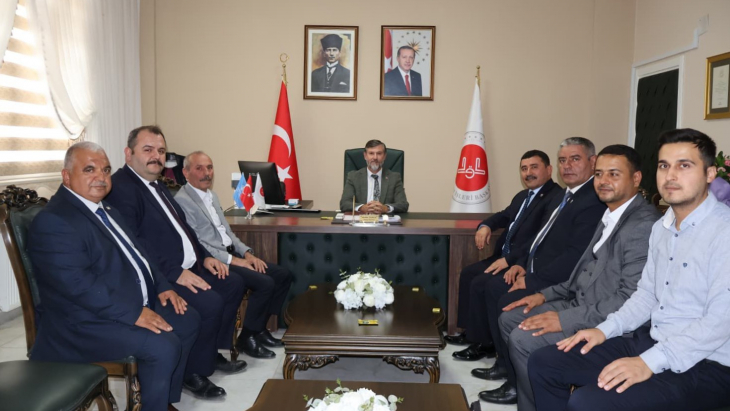 HATAY İL MÜFTÜSÜ MEVLÜT TOPÇU'YA ZİYARET