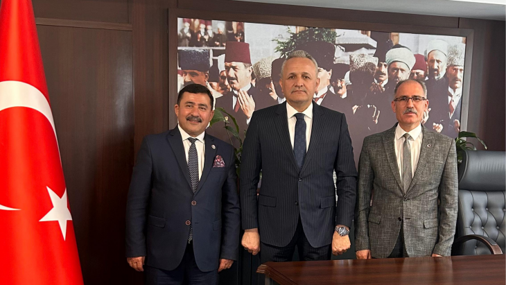 İZMİR İL MÜFTÜMÜZ SAYIN SİNAN KAZANCI HOCAMIZI MAKAMINDA ZİYARET ETTİK