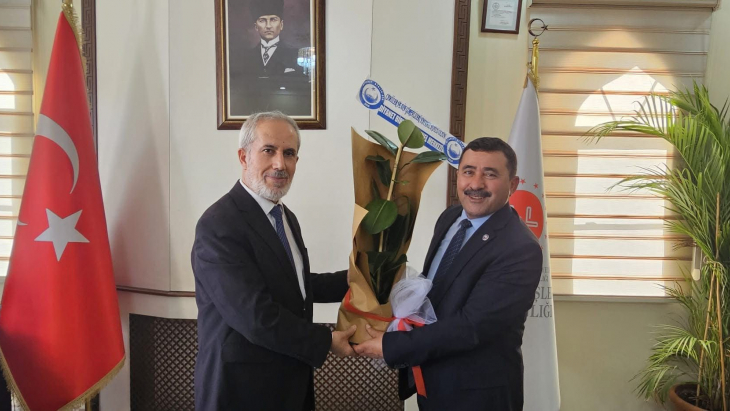 KİLİS İL MÜFTÜSÜ ALAATTİN BOZKURT'A ZİYARET
