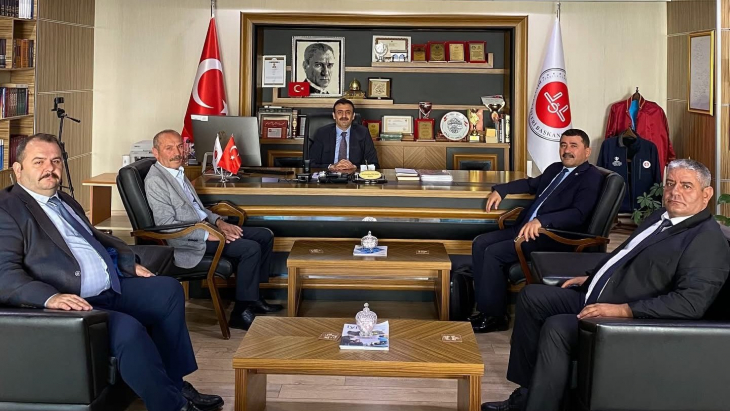 NİZİP İLÇE MÜFTÜSÜ SELAHATTİN ÖZÇELİK'İ ZİYARET