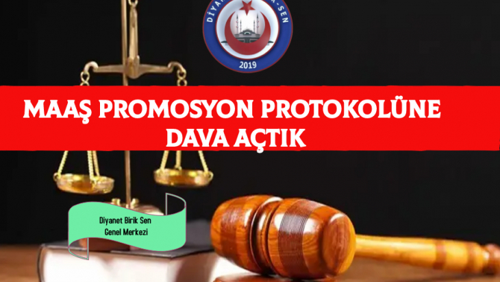 PROMOSYON ANLAŞMASINA DAVA AÇTIK