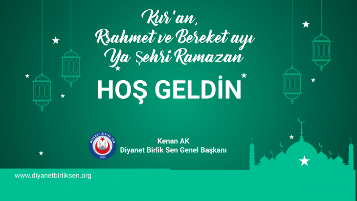 KUR'AN, RAHMET VE BEREKET AYI RAMAZAN HOŞ GELDİN